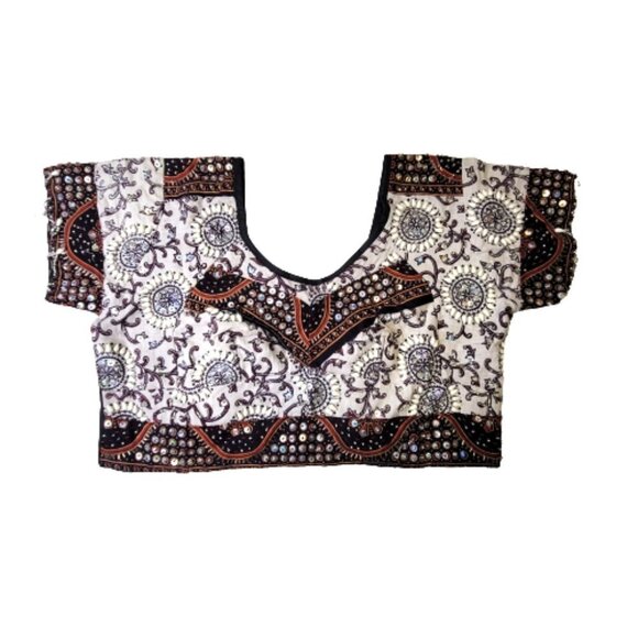 Embroidered Lehenga Set Bridal Ethnic Costume Indian Wedding Guest Dress NEW - Picture 6 of 16